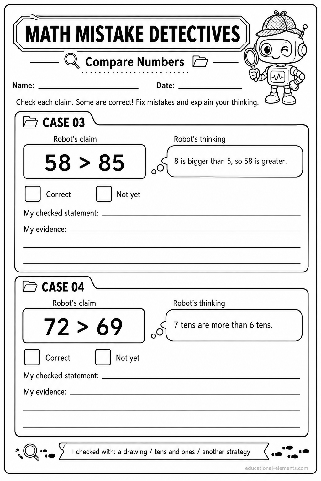 Compare Numbers